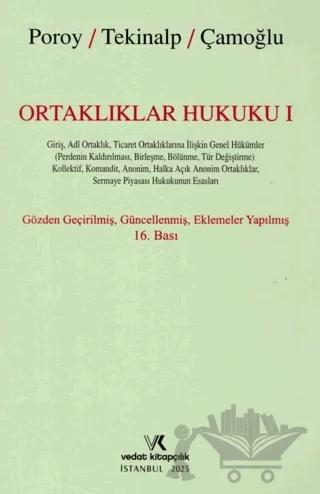 Ortaklıklar Hukuku I