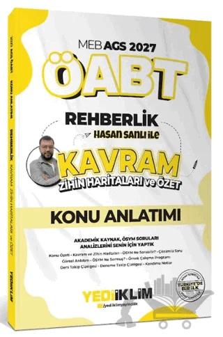 2027 MEB AGS ÖABT Hasan Sanlı ile Rehberlik Kavram Zihin Haritaları ve Özet Konu Anlatımı