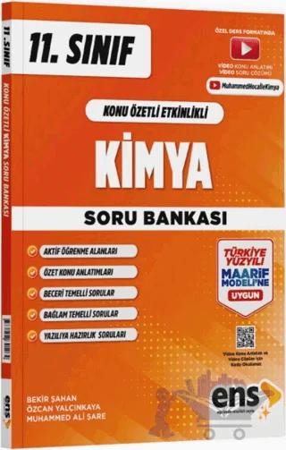 11. Sınıf Kimya Maarif Konu Özetli Etkinlikli Soru Bankası
