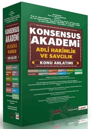 Konsensus Akademi Adli Hakim ve Savcılık Sınavı Konu Anlatımı
