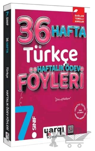 7. Sınıf Türkçe 36 Haftalık Ödev Föyleri