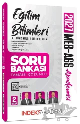 2027 MEB-AGS Akademisi Eğitim Bilimleri ve Türk Milli Eğitim Sistemi Soru Bankası 2. Kitap