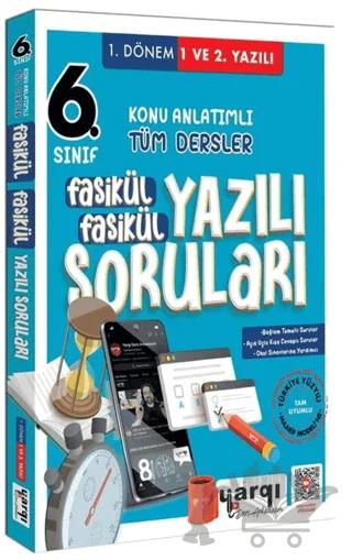 6. Sınıf 1. Dönem Konu Anlatımlı Tüm Dersler Fasikül Fasikül Yazılı Soruları