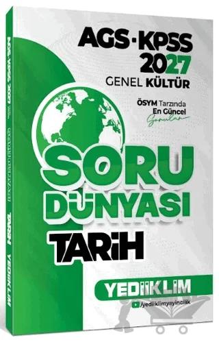 2027 AGS- KPSS Genel Kültür Tarih Soru Dünyası