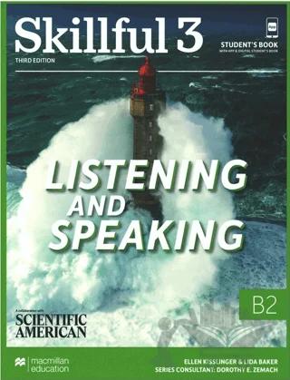 Skillful 3 listening and Speaking Student's Book with App & Digital Student's Book (3rd ) – Ellen Kisslinger – Macmillan Education kitap kapağı