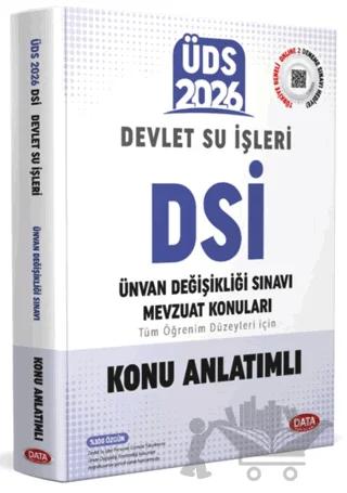 ÜDS Devlet Su İşleri (DSİ) Konu Anlatımlı – Kolektif – Data Yayınları kitap kapağı