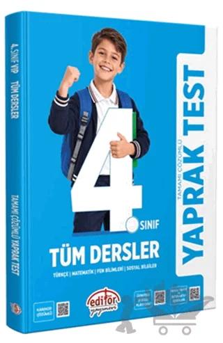 4. Sınıf Tüm Dersler Yaprak Test