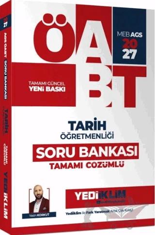 2027 MEB AGS ÖABT Tarih Öğretmenliği Tamamı Çözümlü Soru Bankası