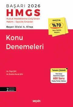 BAŞARI – HMGS Konu Denemeleri