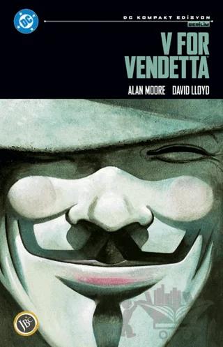 V for Vendetta – Alan Moore – JBC Yayıncılık kitap kapağı