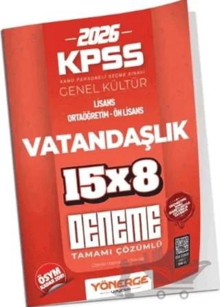 2026 KPSS Vatandaşlık İLELEBET 15x8 Deneme