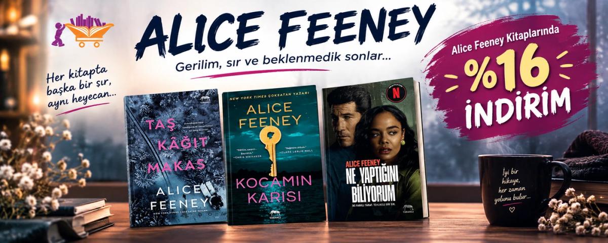 Alice Feeney Kitaplarında Gizemli İndirim