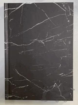 Siyah Mermer Defter - Mermer Serisi