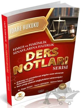 HUKAL HMGS - Hakimlik İdare Hukuku Ders Notları