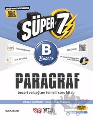 7. Sınıf Paragraf B Süper Beceri ve Bağlam Temelli Soru Kitabı