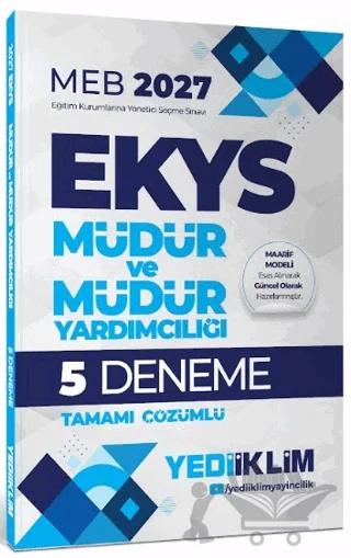 2027 MEB EKYS Müdür ve Müdür Yardımcılığı Tamamı Çözümlü 5 Deneme