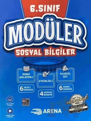 6. Sınıf Sosyal Bilgiler Modüler Konu Anlatımlı Etkinlikli 6 Fasikül Set