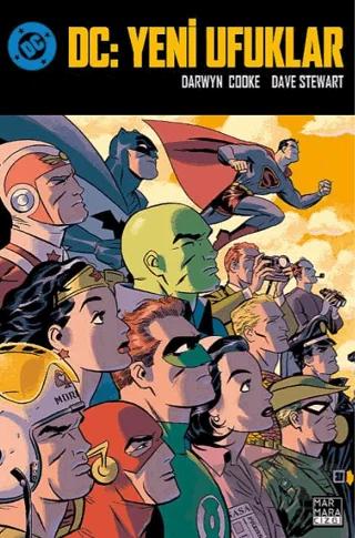 DC: Yeni Ufuklar – Darwyn Cooke – Marmara Çizgi kitap kapağı