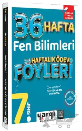 7. Sınıf Fen Bilimleri 36 Haftalık Ödev Föyleri