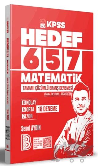 2026 KPSS HEDEF 657 Matematik Tamamı Çözümlü Branş Denemesi
