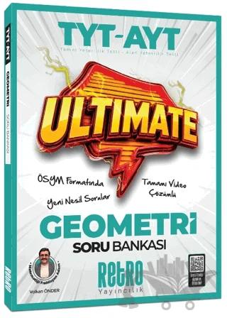 TYT-AYT Ultimate Geometri Soru Bankası – Volkan Önder – Retro Yayıncılık kitap kapağı