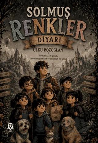Solmuş Renkler Diyarı – Ülkü Bozoğlan – UGİ Çocuk kitap kapağı