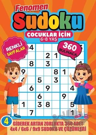 Fenomen Çocuklar için Sudoku 6-8 Yaş - 4