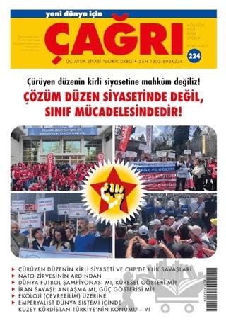 Yeni Dünya İçin Çağrı Dergisi Sayı: 224 Ağustos, Eylül, Ekim 2026