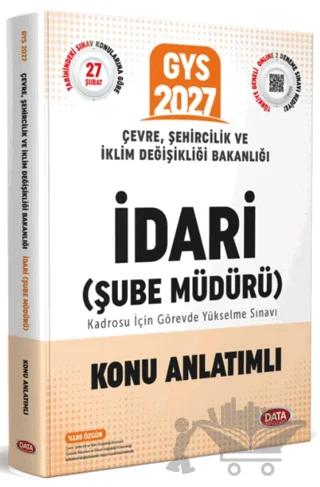 Çevre, Şehircilik ve İklim Değişikliği Bakanlığı İdari (Şube Müdürü) Konu Anlatımlı