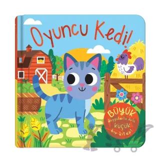 Parmak Kuklalı Kitap - Oyuncu Kedi