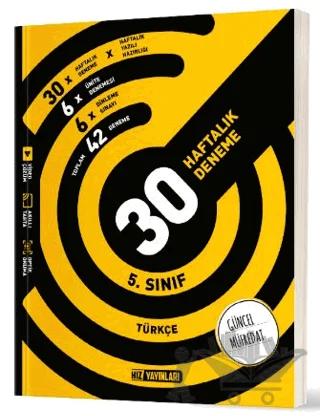 5. Sınıf Türkçe 30 Haftalık Deneme – Kolektif – Hız Yayınları kitap kapağı