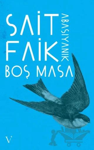 Boş Masa – Sait Faik Abasıyanık – Vesper Kitap kitap kapağı