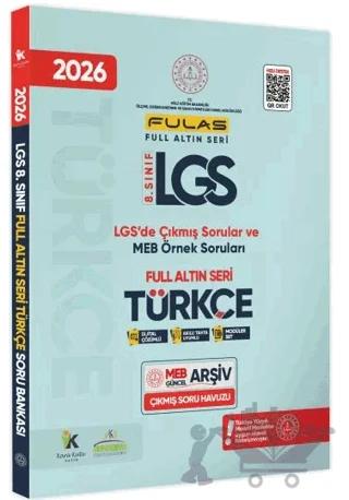 2026 8.Sınıf Full LGS Altın Seri Türkçe MEB Çıkmış Soru Bankası Modüler Seti PDF/Video Çözümlü – Kolektif – Karakutu Yayın kitap kapağı
