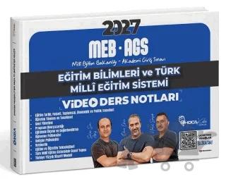 2027 MEB-AGS Eğitim Bilimleri ve Türk Milli Eğitim Sistemi Video Ders Notları