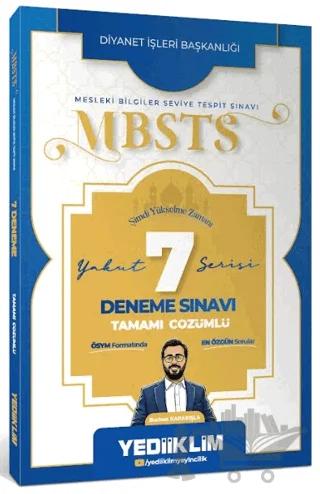 2027 MBSTS Yakut Serisi Tamamı Çözümlü 7 Deneme Sınavı