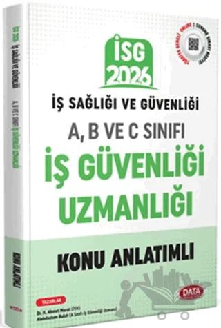 2026 İş Sağlığı ve Güvenliği: A, B ve C İş Güvenliği Uzmanlığı Konu Anlatımlı