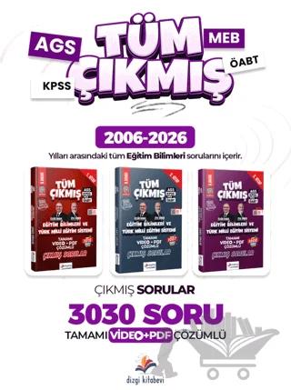2027 MEB-AGS Eğitim Bilimleri ve Türk Milli Eğitim Sistemi Tamamı Video ve PDF Çözümlü Çıkmış Sorular