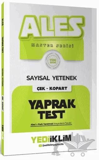 2027 ALES Master Serisi Sayısal Yetenek Çek Kopart Yaprak Test