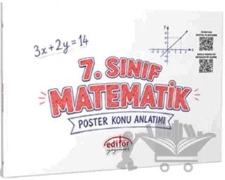 7. Sınıf Matematik Poster Konu Anlatımlı – Kolektif – Editör Yayınevi kitap kapağı