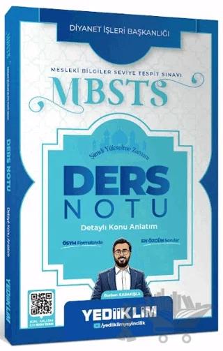 2027 Diyanet İşleri Başkanlığı MBSTS Ders Notu
