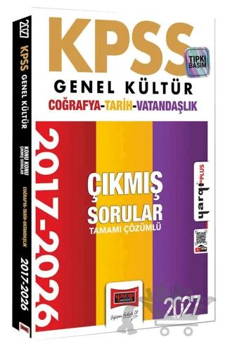 2027 KPSS Genel Kültür Tarih-Coğrafya-Vatandaşlık Konu Konu Tamamı Çözümlü 10 Yıl Çıkmış Sorular – Kolektif – Yargı Yayınevi kitap kapağı