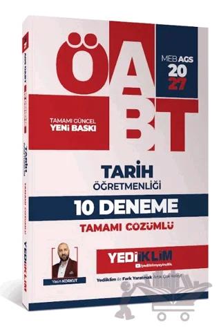 2027 MEB AGS ÖABT Tarih Öğretmenliği Tamamı Çözümlü 10 Deneme