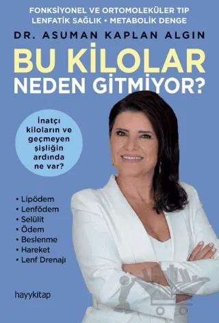 Bu Kilolar Neden Gitmiyor? – Asuman Kaplan Algın – Hayykitap kitap kapağı