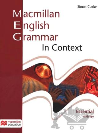Macmillan English Grammar in Context Essential with Key – Simon Clarke – Macmillan Education kitap kapağı