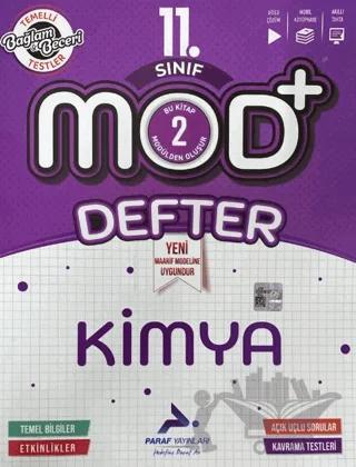 11. Sınıf Mod Kimya Defter – Kolektif – Paraf Yayınları kitap kapağı