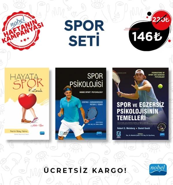 SPOR SETİ – Robert S. Weinberg Daniel Gould, Costas I. KARAGEORGHIS - Peter C. TERRY - Human Kinetics, Ferrin İlbay Yalnız – Haftanın Kampanyası kitap kapağı