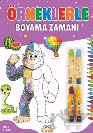 Örneklerle Boyama Zamanı - Mor Kitap
