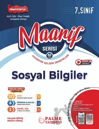 7. Sınıf Maarif Sosyal Bilgiler Akademik Gelişim Denemeleri (40 Fasikül)