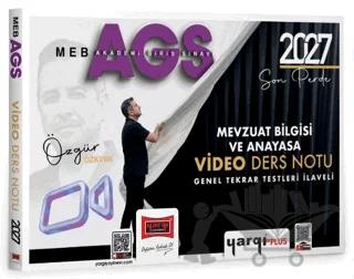 2027 MEB AGS Mevzuat Bilgisi ve Anayasa Video Ders Notu