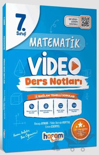 7. Sınıf Matematik Video Ders Notları (Maarif Model)